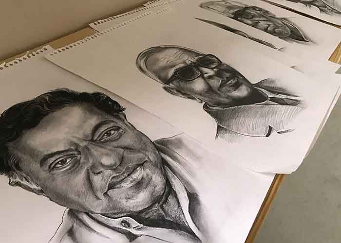 Pencil Sketch Portrait Gifts in Old Guntur,Guntur - Best Pencil