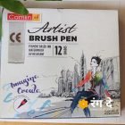 Camlin Artist Brush Pens with 12 shades