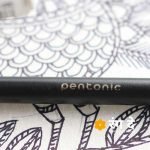 Pentonic Gel Pen, black Waterproof Pens Buy online from Rang De Studio, Best used for calligraphy, lettering, sketching, illustrations.