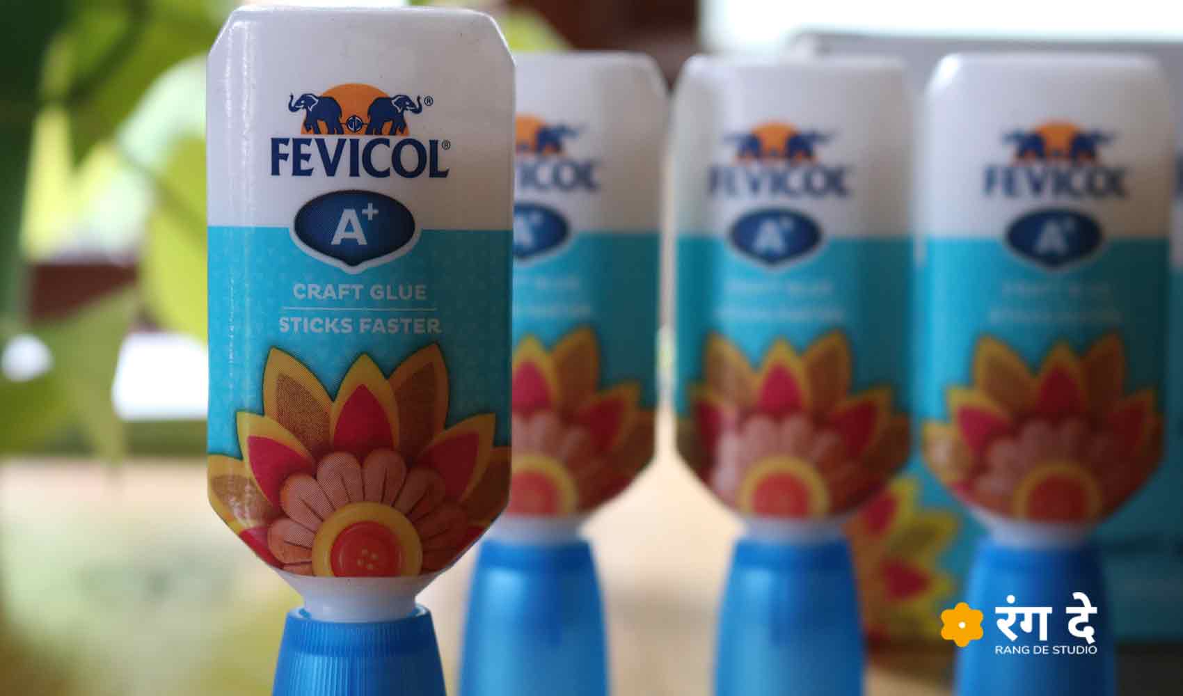 Buy artist glues, craft glues, fabric glues online from Rang De Studio